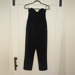 Women's Express strapless jumpsuit
